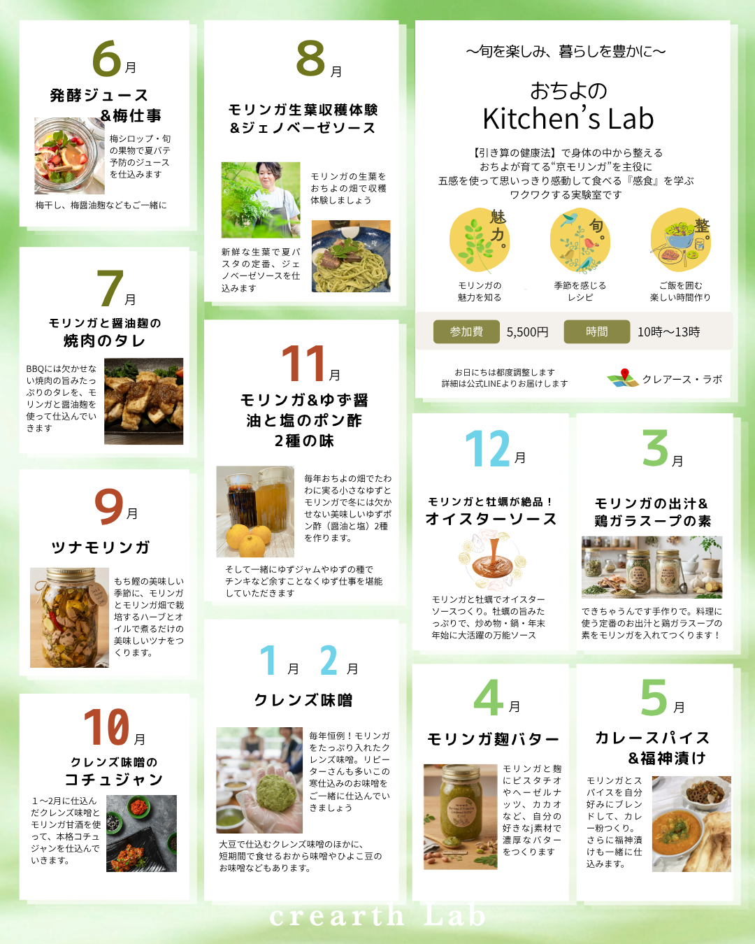 年間ワークショップ